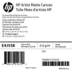 Canvas Mat Artistique HP - 0,914 x 15,20 m - 390g
