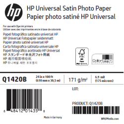 Papier Photo Satin HP - 0,610 x 30,50 m - 200g