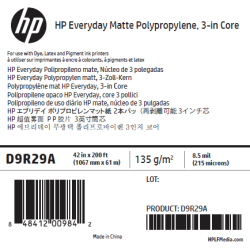 Polypropylène Mat HP - 1,067 x 61 m - 120g
