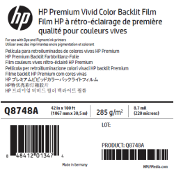 Film Rétro-Eclairé HP - 1,067 x 30,50 m - 285g