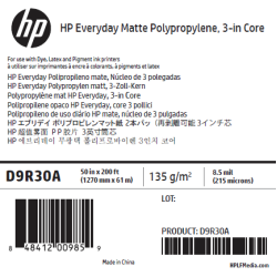 Polypropylène Mat HP - 1,270 x 61 m - 120g