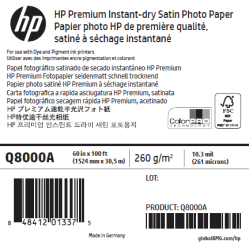 Papier Photo Satin HP - 1,524 x 30,50 m - 260g