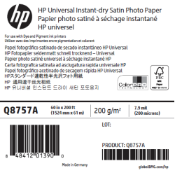 Papier Photo Satin HP - 1,524 x 61 m - 200g