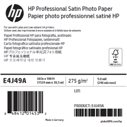 Papier Photo Satin HP - 1,524 x 30,50 m - 275g