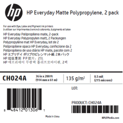 Polypropylène Mat HP- 0,914 x 61 m - 120g